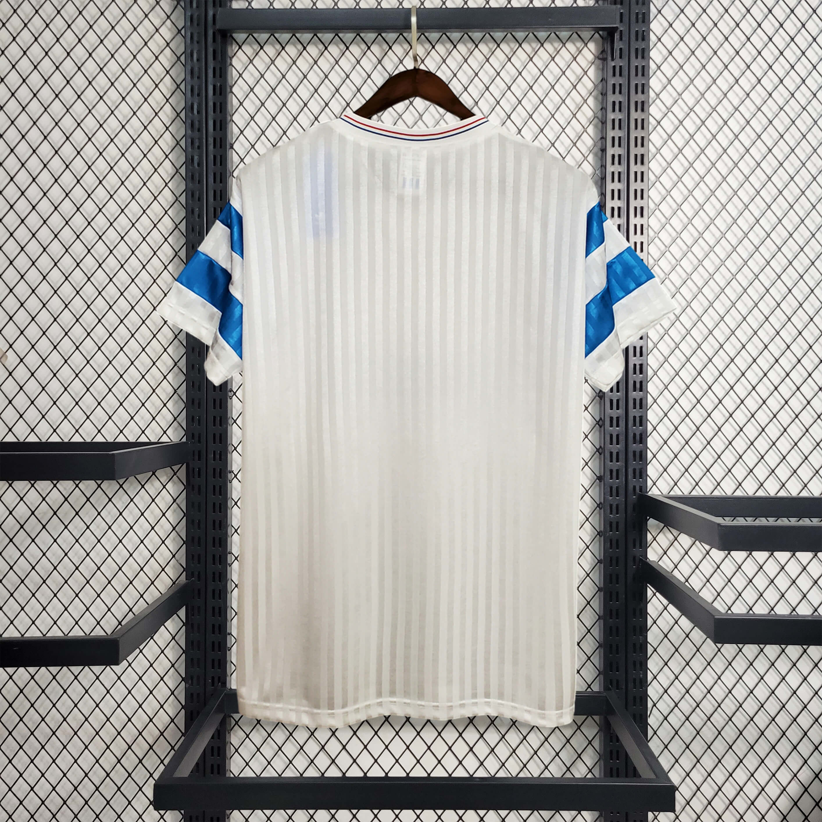 Retro Marseille 1990-91 Home Stadium Jersey - UnitedFutballJersey