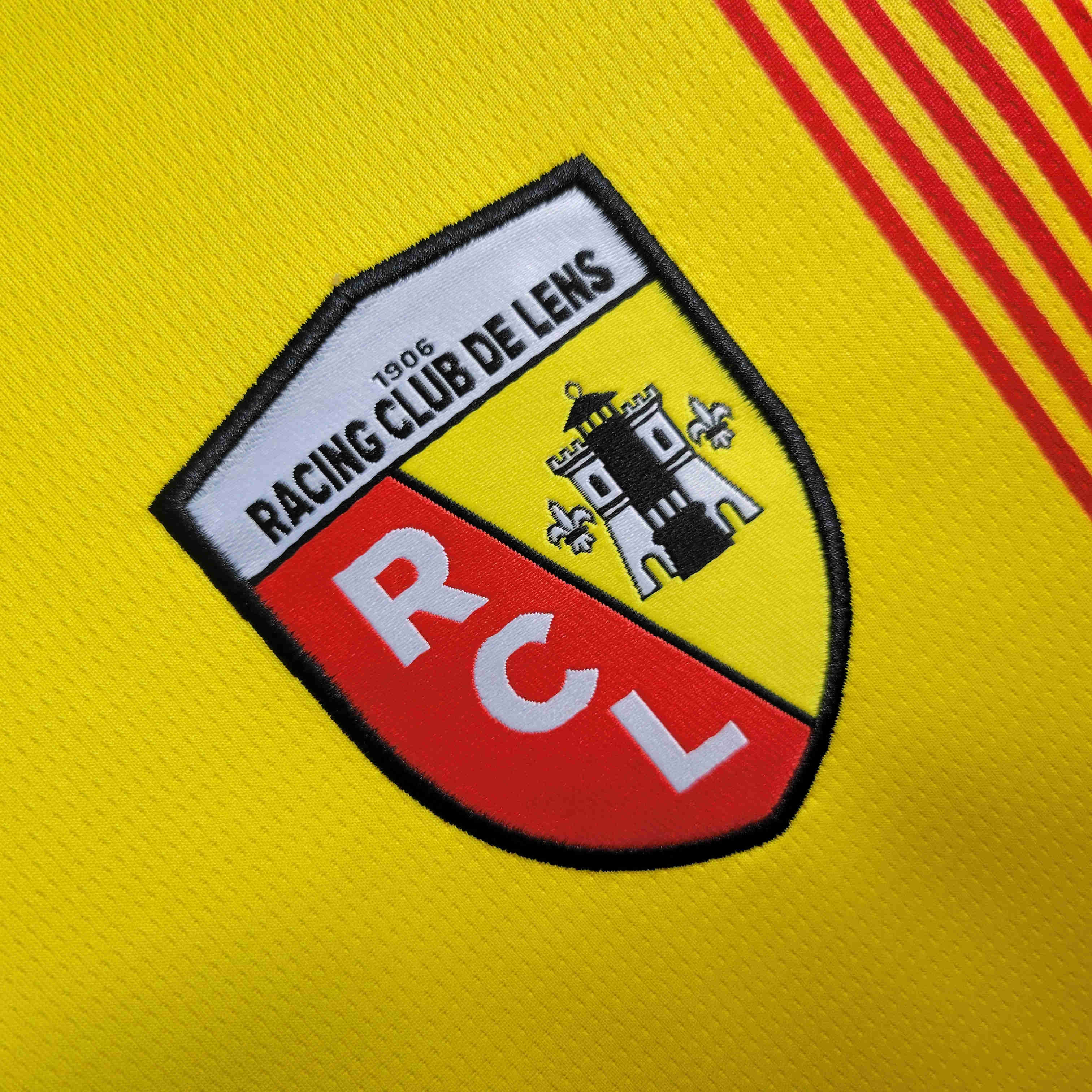 Lens 23-24 Home Stadium Jersey - Fans Version - UnitedFutballJersey