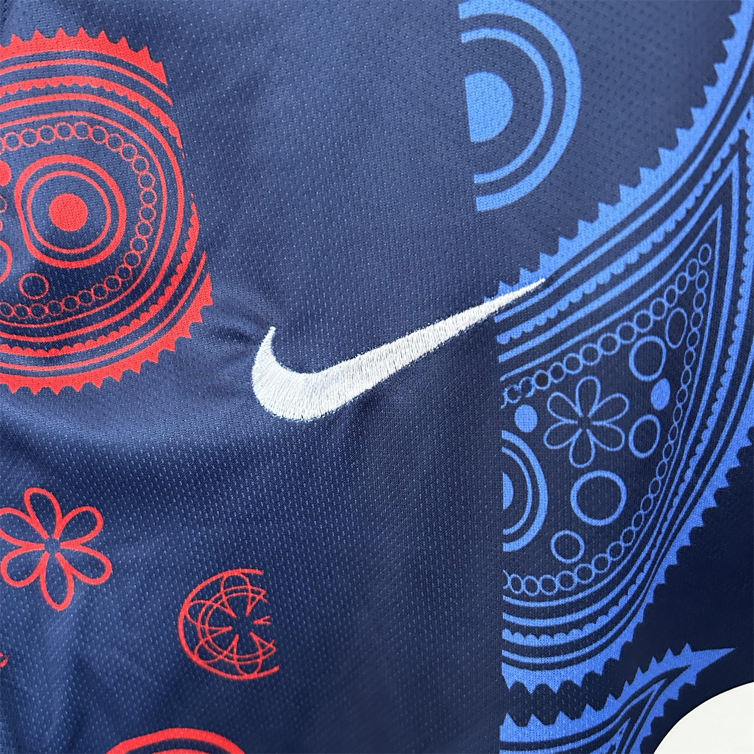 B.A.R.S.A 25-26 Paisley Patterns Blue Special Edition Jersey - Fans Version - UnitedFutballJersey