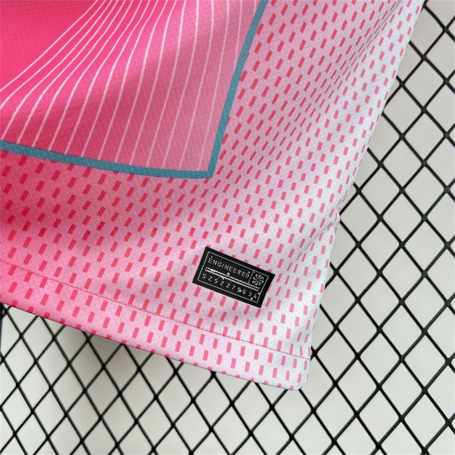 Barcelona 25-26 T90 White Lines Pink Gradient Special Jersey - Fans Version - UnitedFutballJersey