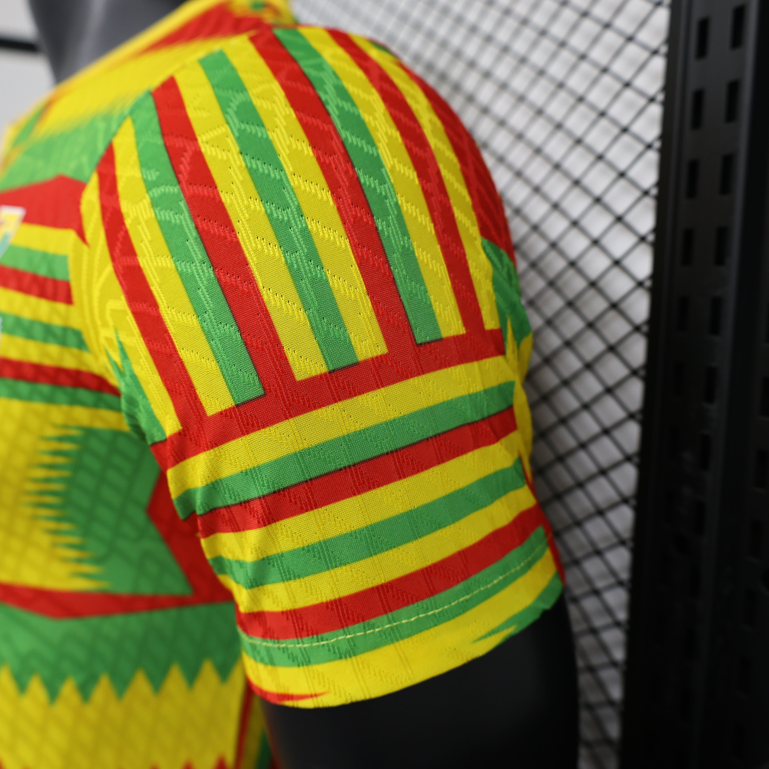 Ghana 23-24 Yellow Jersey - Player Version - UnitedFutballJersey