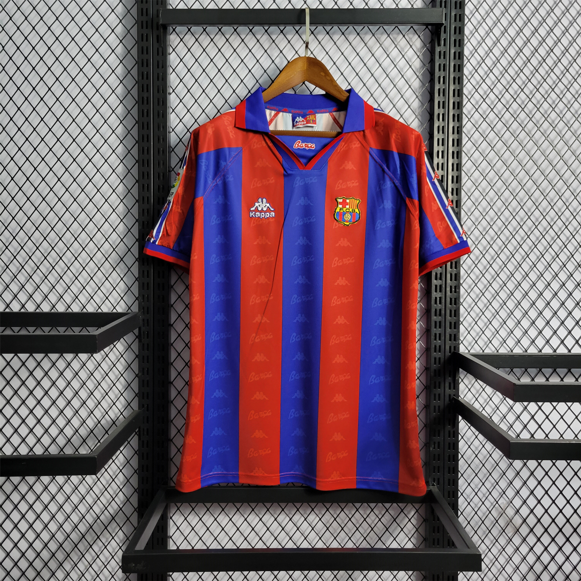 B.A.R.S.A Retro 96-97 Home Stadium Jersey - UnitedFutballJersey