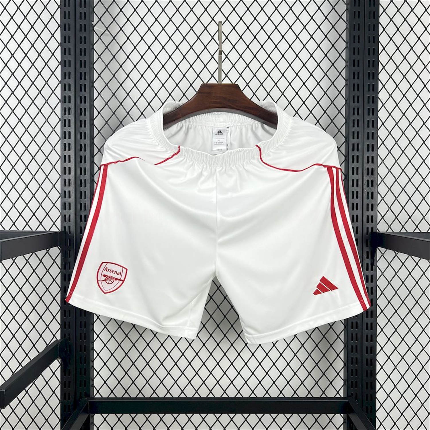 Arsenal 25-26 Home White Shorts - Fans Version - UnitedFutballJersey