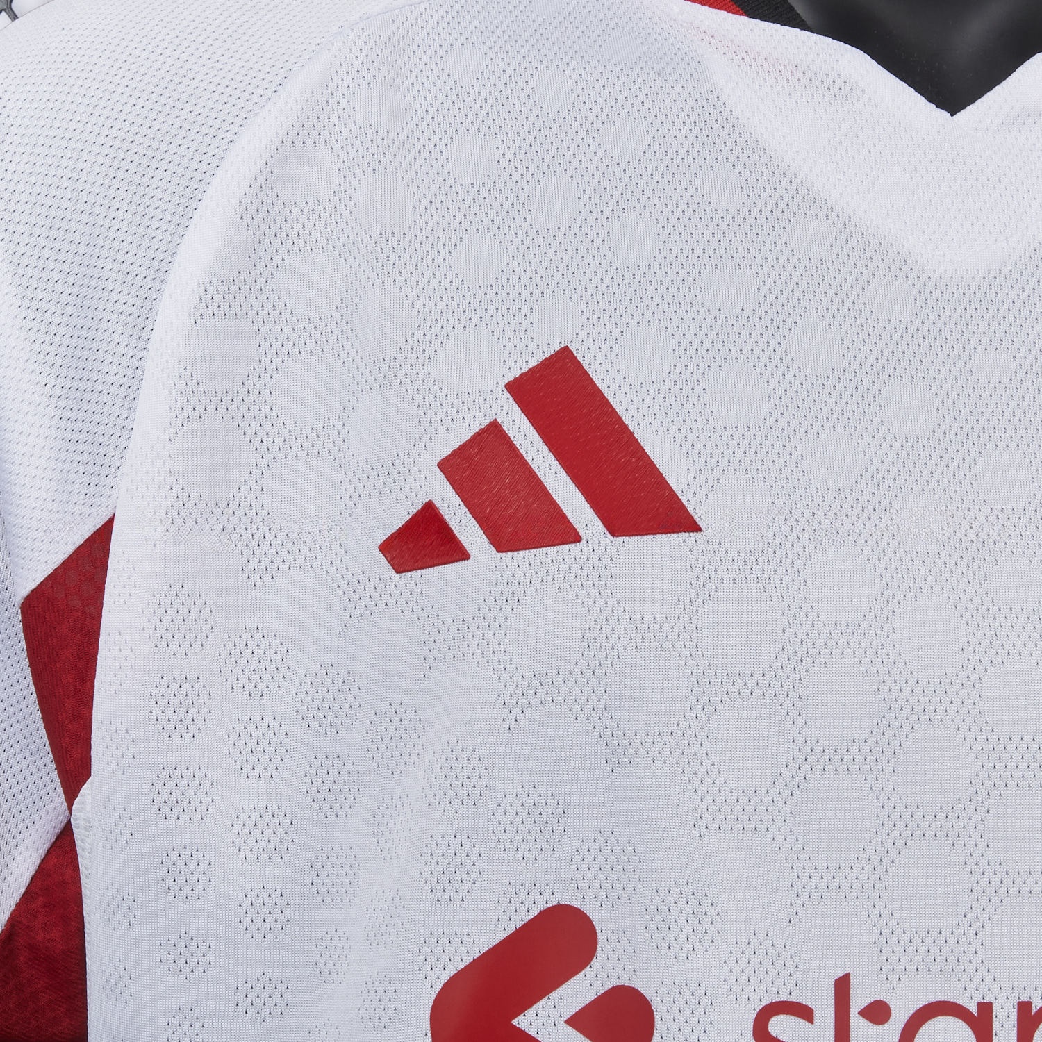 Liver.pool 25-26 Away White And Red Jersey - Player Version - UnitedFutballJersey