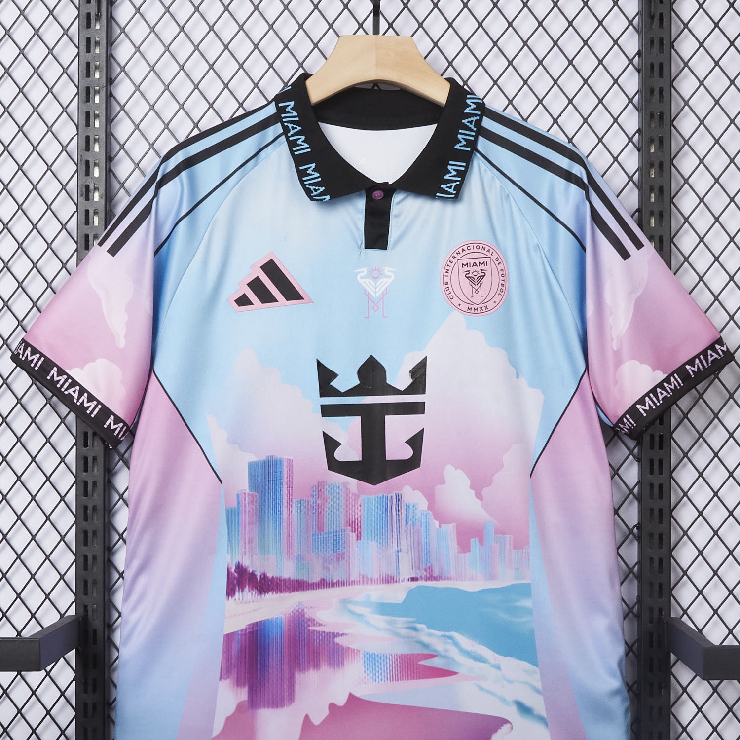 INT M.A.M 2025 Blue City Silhouette Special Edition Jersey - Fans Version - UnitedFutballJersey