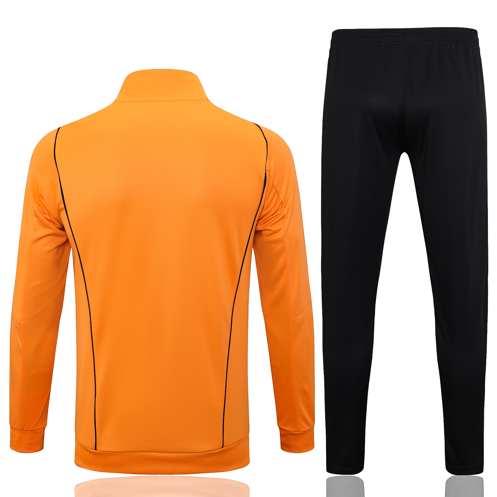 Brazilian International 23-24 Jacket Training Tracksuit - Orange - UnitedFutballJersey