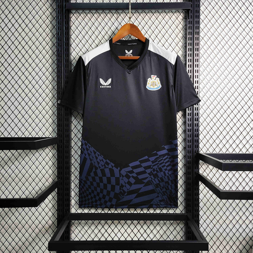 Newcastle United 23-24 Black Training Jersey - Fans Version - UnitedFutballJersey