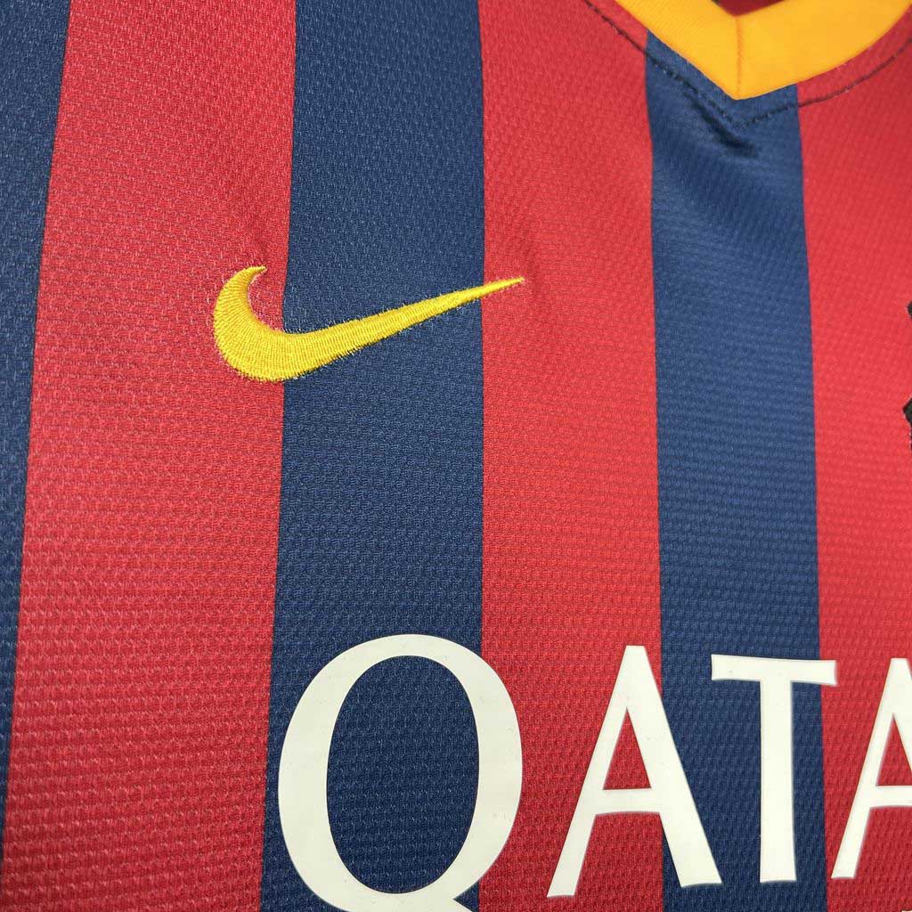 Retro Barcelona 13-14 Home Stadium Jersey - UnitedFutballJersey