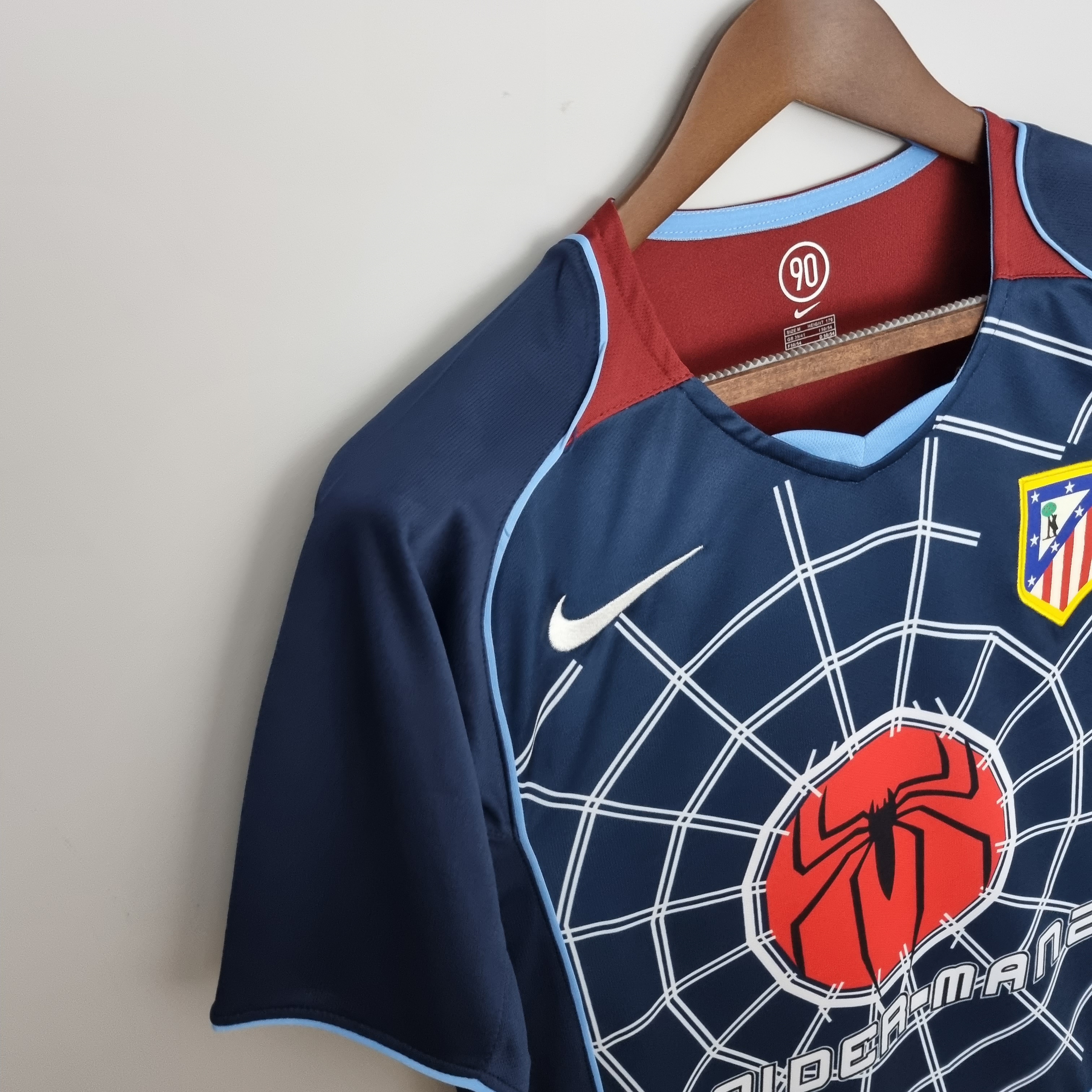 Retro Atletico Madrid 2004-05 Away Jersey - S.p.i.d.e.r M.a.n - UnitedFutballJersey
