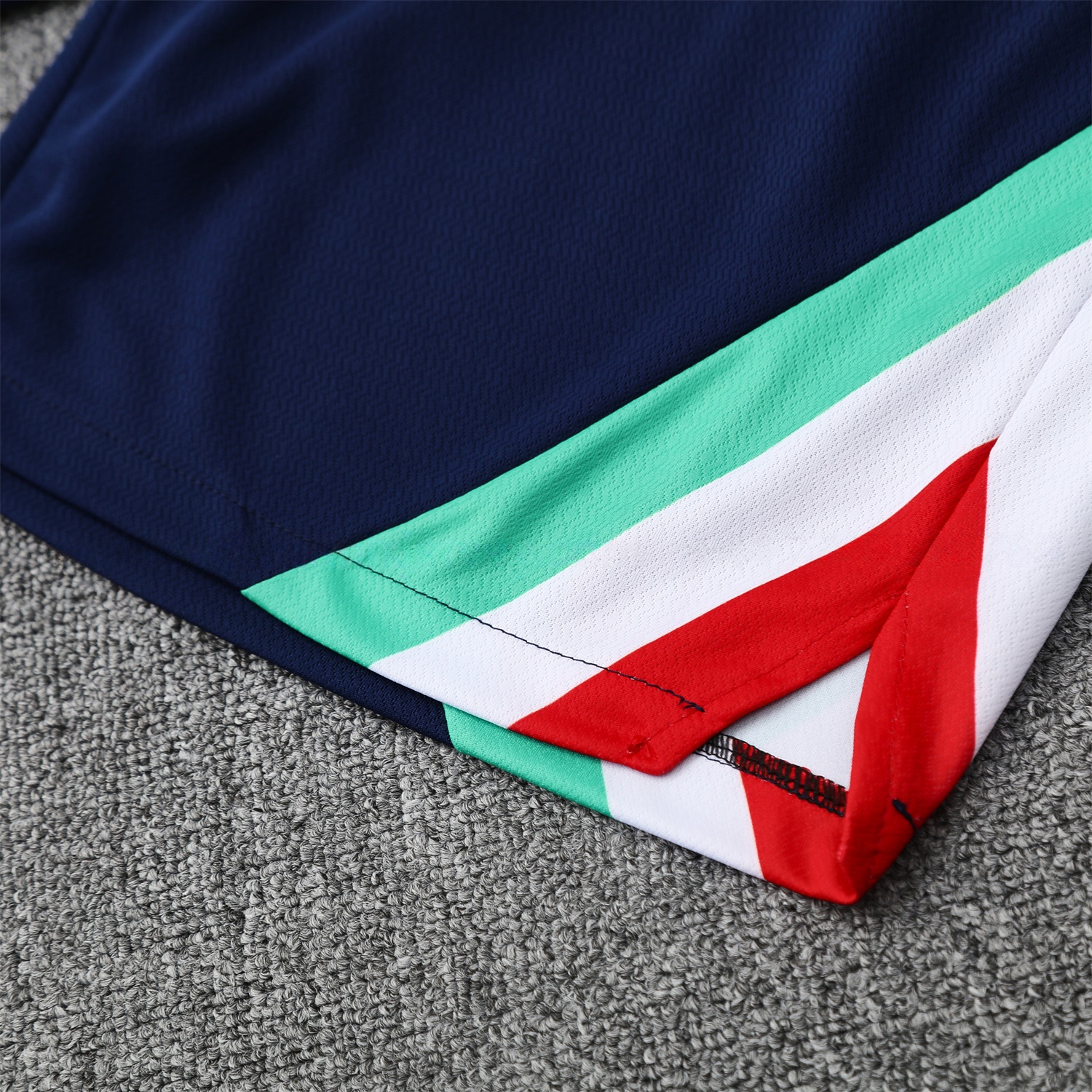 Italy 25-26 Short-Sleeve Training Set - BlueTop & Blue Shorts - UnitedFutballJersey