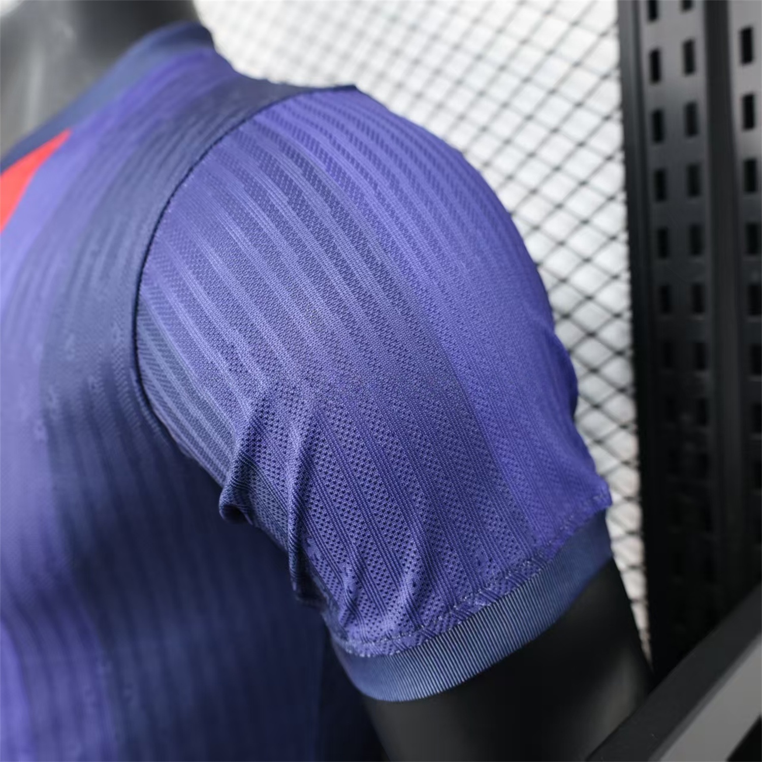 B.A.R.S.A 25-26 Big LOGO Red & Blue Stripe Special Edition Jersey - Player Version - UnitedFutballJersey