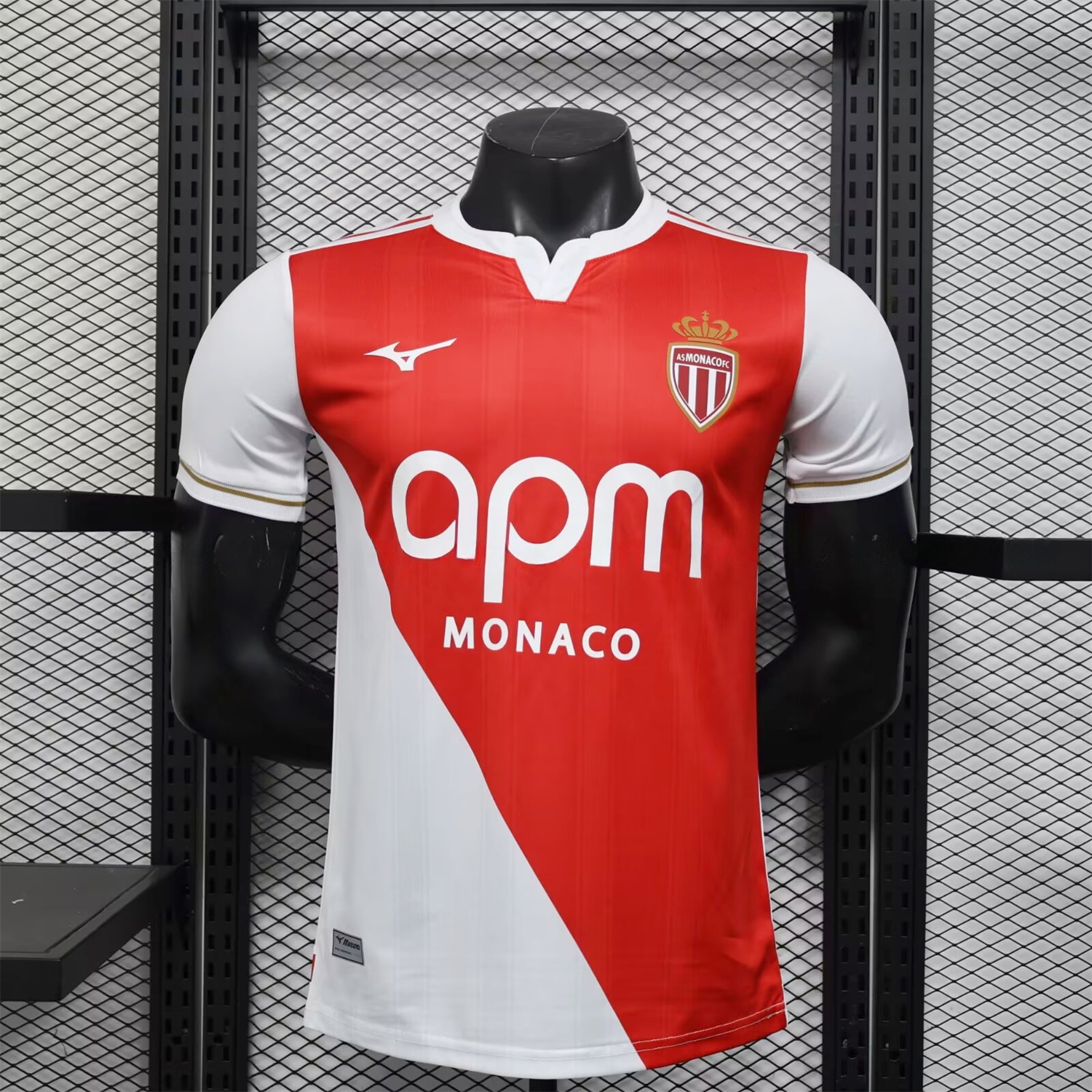 AS Monaco 25-26 Home Jersey - Player Version - UnitedFutballJersey