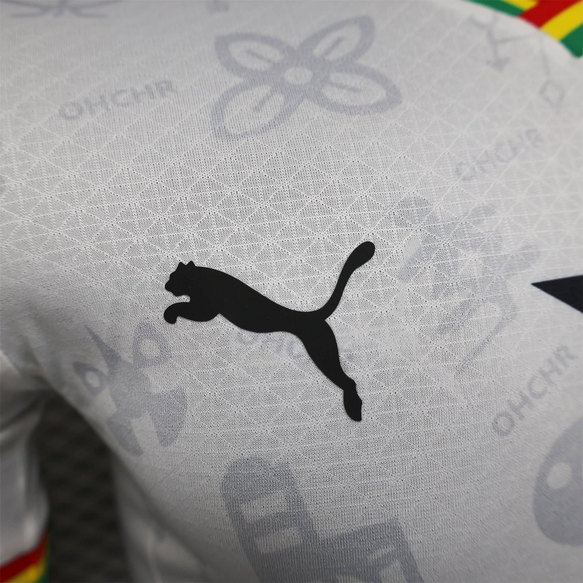 Ghana 2024-25 Home Jersey - Player Version - UnitedFutballJersey
