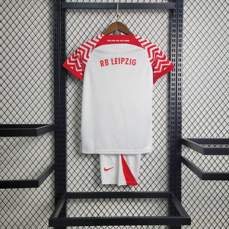 RB Leipzig 23-24 Home Stadium Kids Kit - UnitedFutballJersey