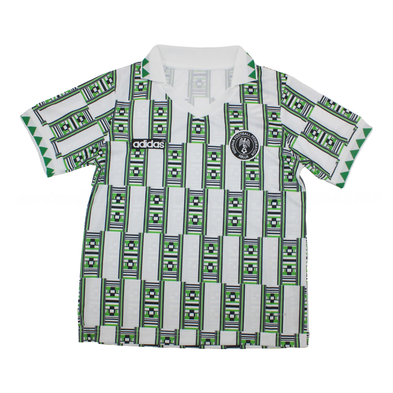 Retro Nigeria 1994 Away Kids Kit - UnitedFutballJersey