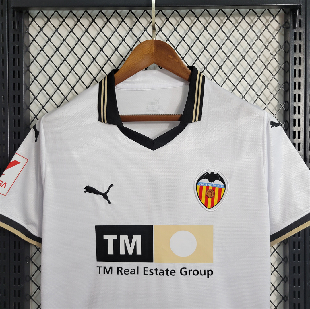 Valencia 23-24 Home Stadium Jersey - Fans Version - UnitedFutballJersey