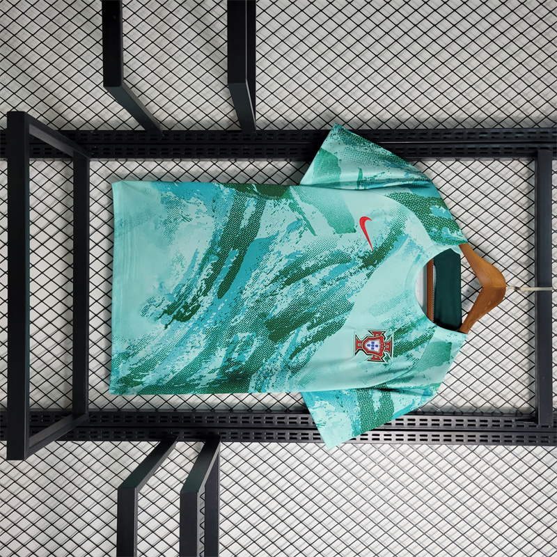 Portugal 2023 Green Training Jersey - Fans Version - UnitedFutballJersey