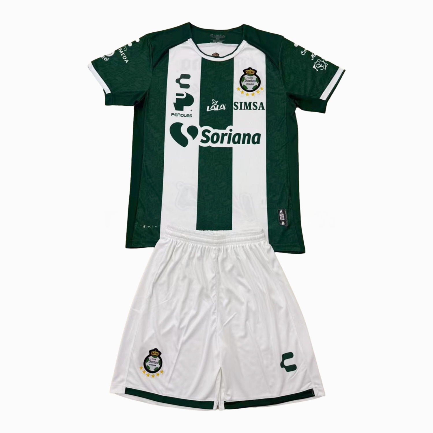 Santos Laguna 24-25 Home Kids Kit - UnitedFutballJersey