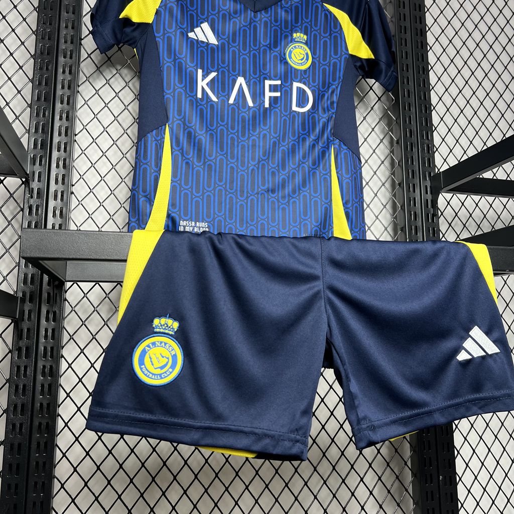 Al Nassr Riyadh Victory 24-25 Away Kids Kit - UnitedFutballJersey