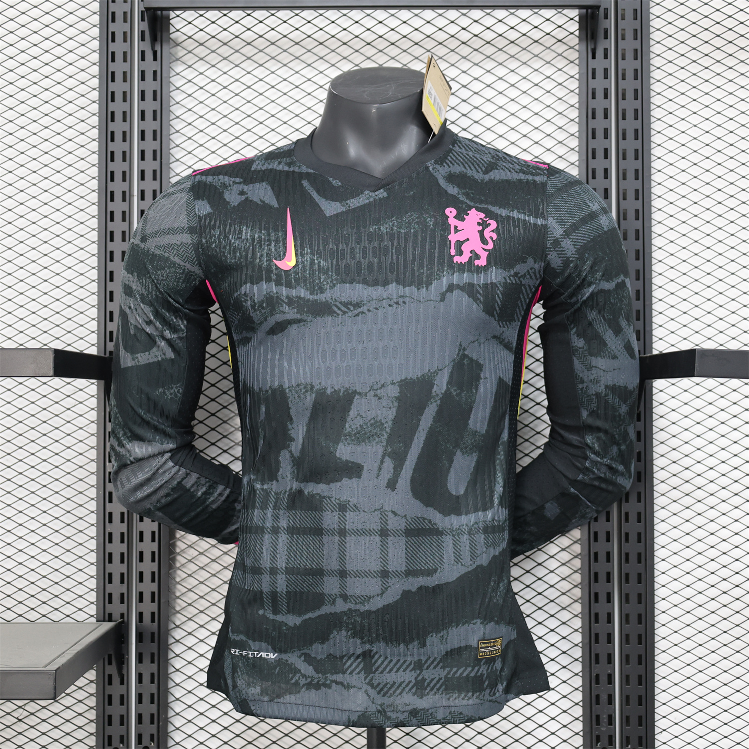 C.H.E.L.S.E.A 24-25 Third Long Sleeves Jersey - Player Version - UnitedFutballJersey