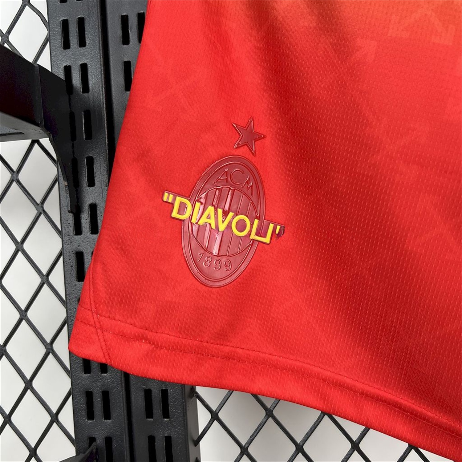 AC Milan 24-25 Fourth Red “Diavoli” Special Edition Shorts - Fans Version - UnitedFutballJersey