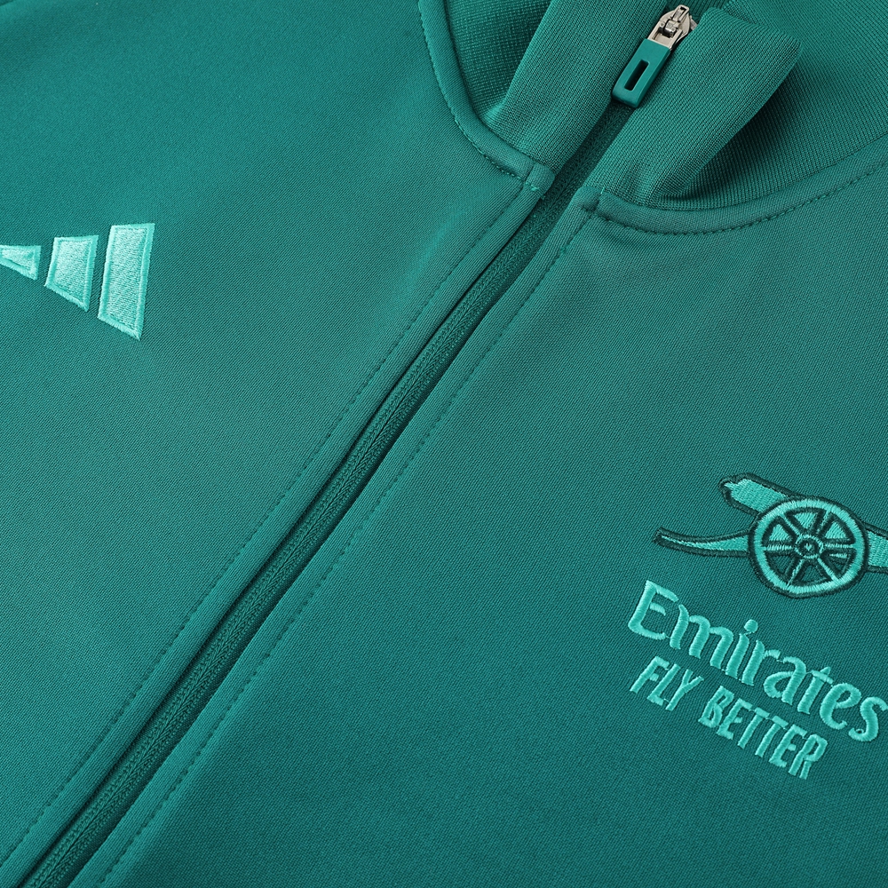 Arsenal 23-24 Jacket Training Tracksuit - Green - UnitedFutballJersey