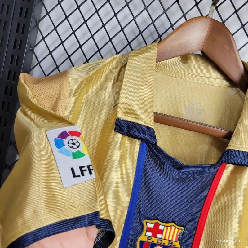 Retro Barcelona 01-02 Away Jersey - UnitedFutballJersey