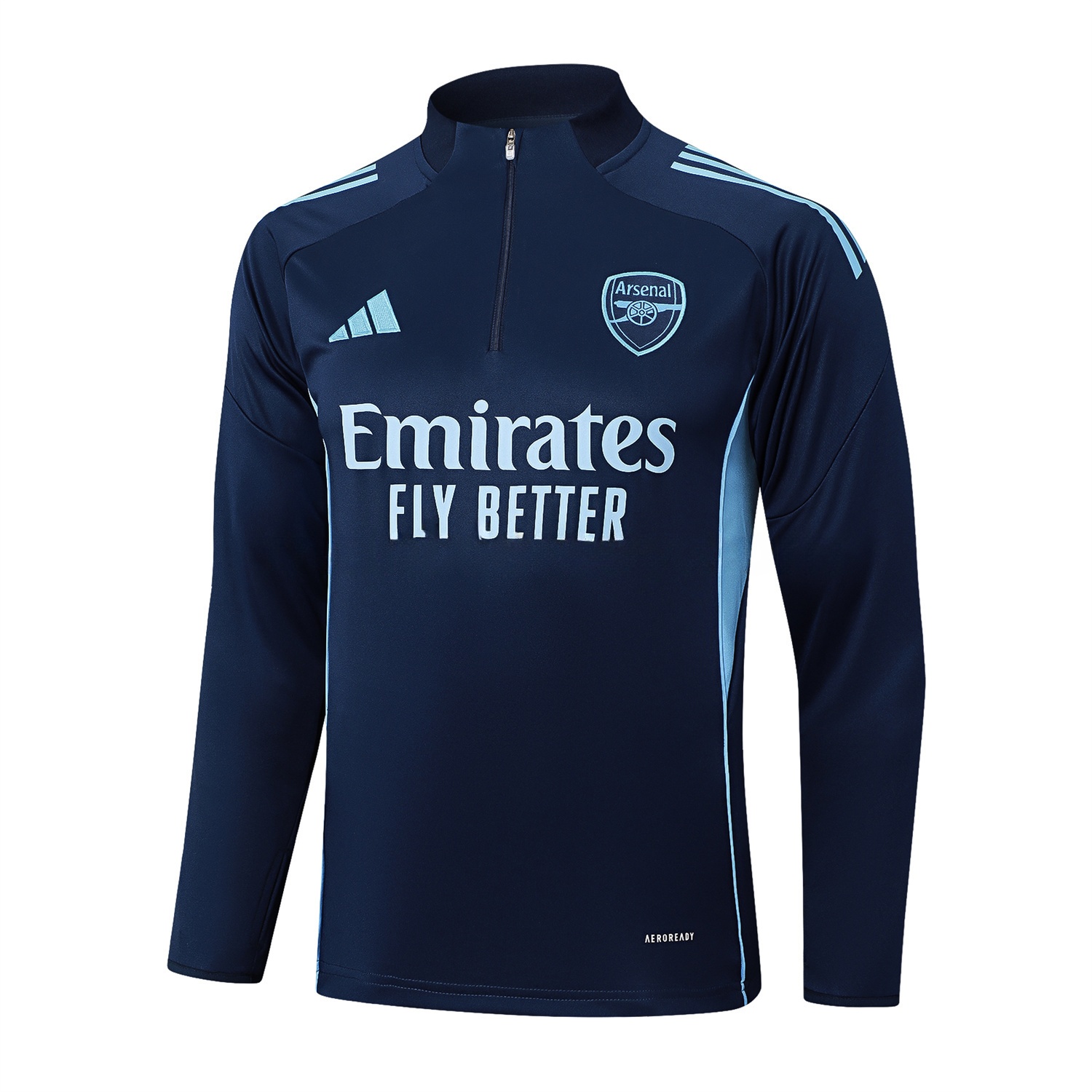 Arsenal 25-26 Long Sleeve Training Set - Deep Blue - UnitedFutballJersey
