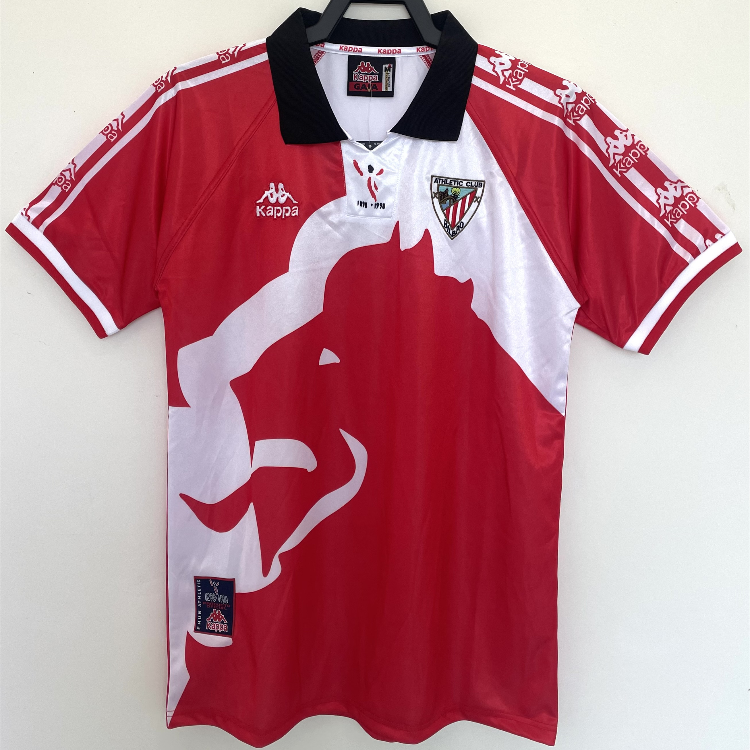 Retro Athletic Bilbao 1997-98 Centenary Jersey - UnitedFutballJersey