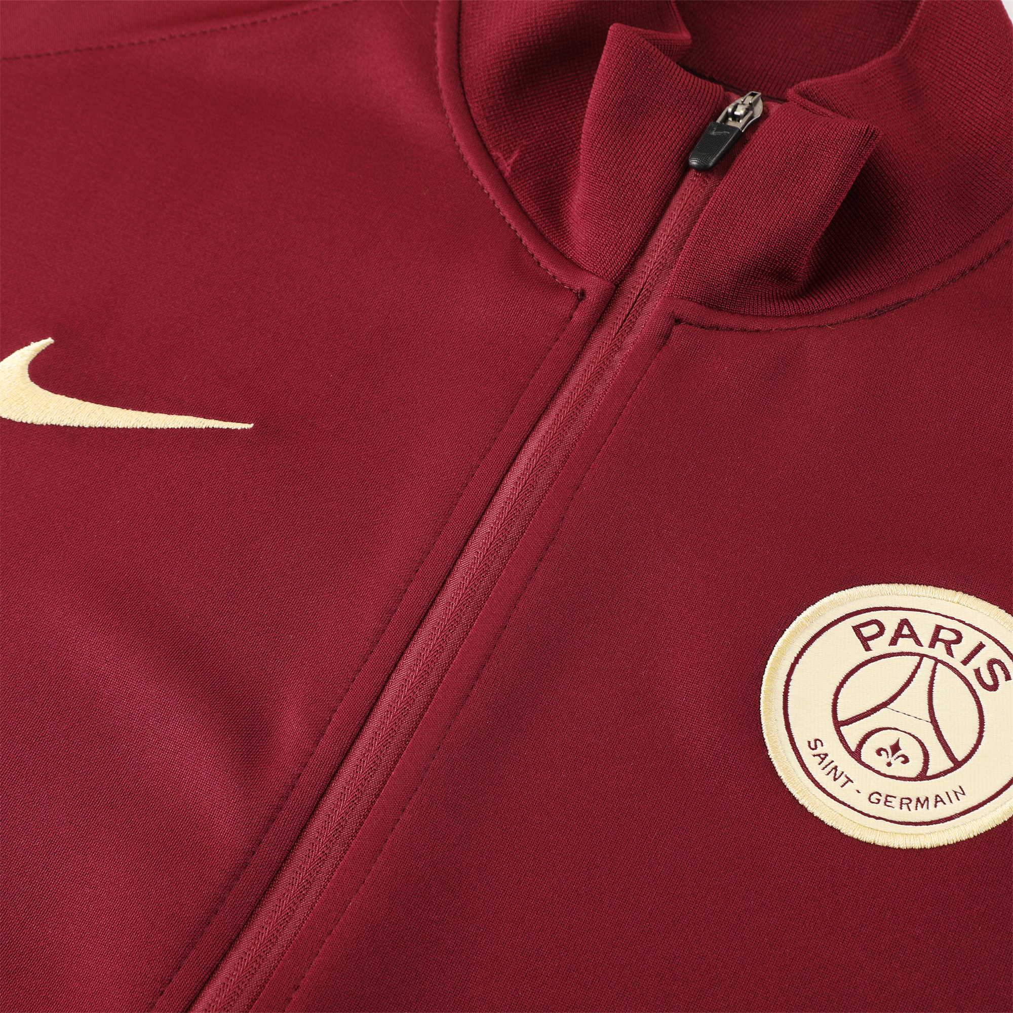 Paris Saint-Germain PSG 24-25 Jacket Training Tracksuit - Maroon - UnitedFutballJersey