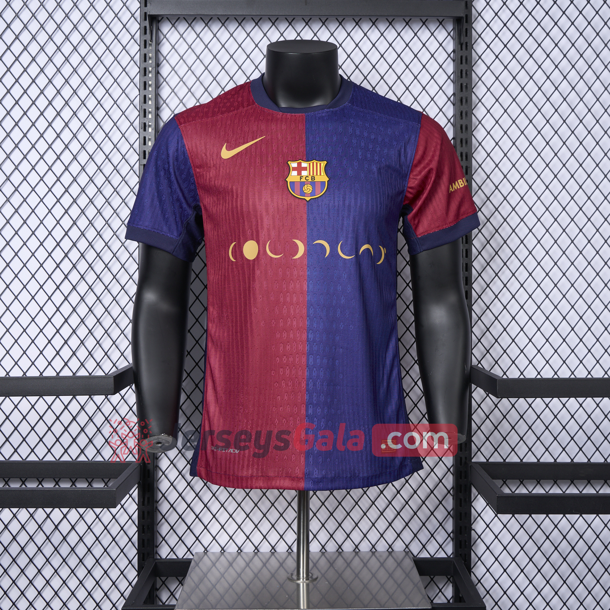 B.A.R.S.A X CP 24-25 Home New Co-Branded Jersey - Player Version - UnitedFutballJersey