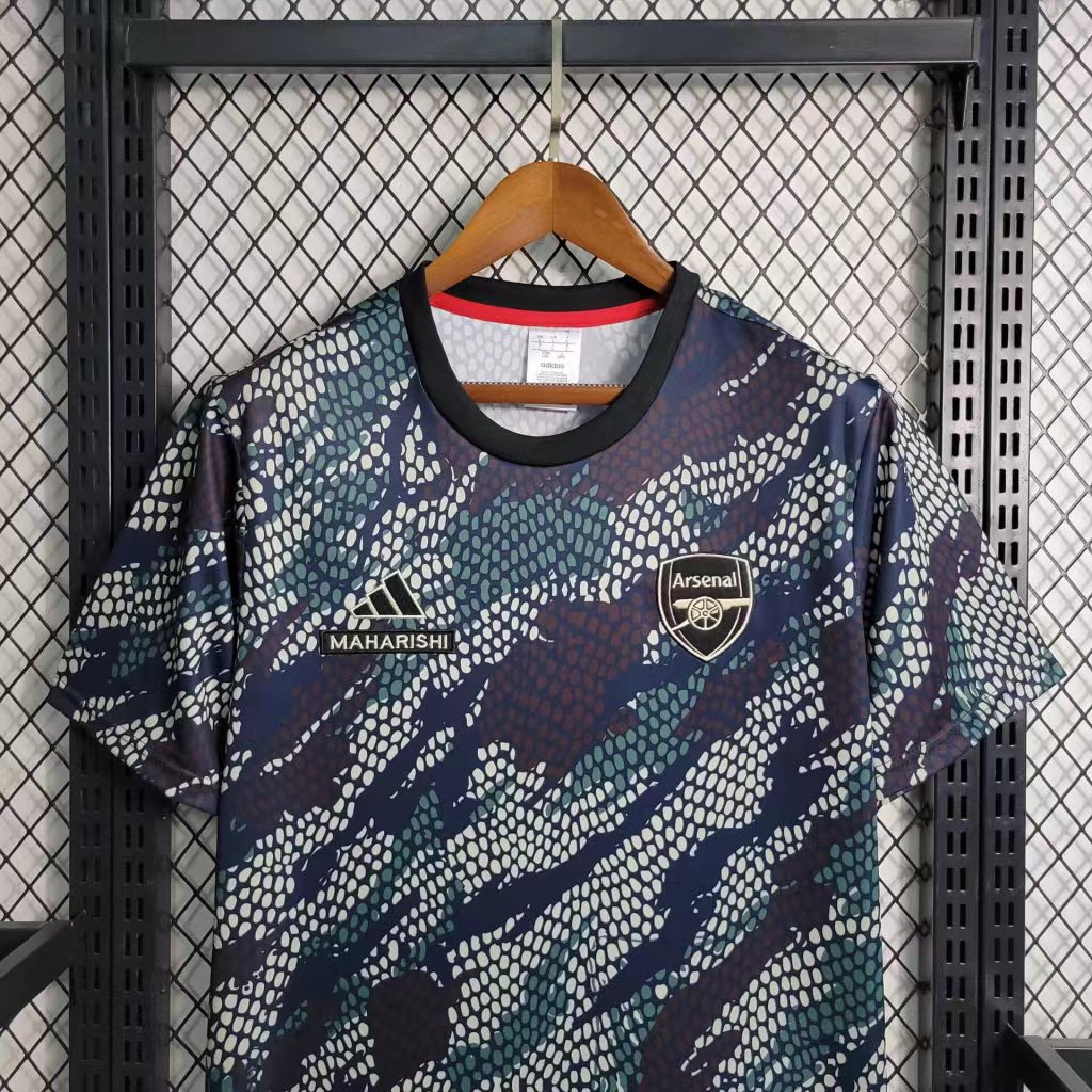 Arsenal x M.A.H.A R.I.S.H.I Limited Edition Jersey - Fans Version - UnitedFutballJersey
