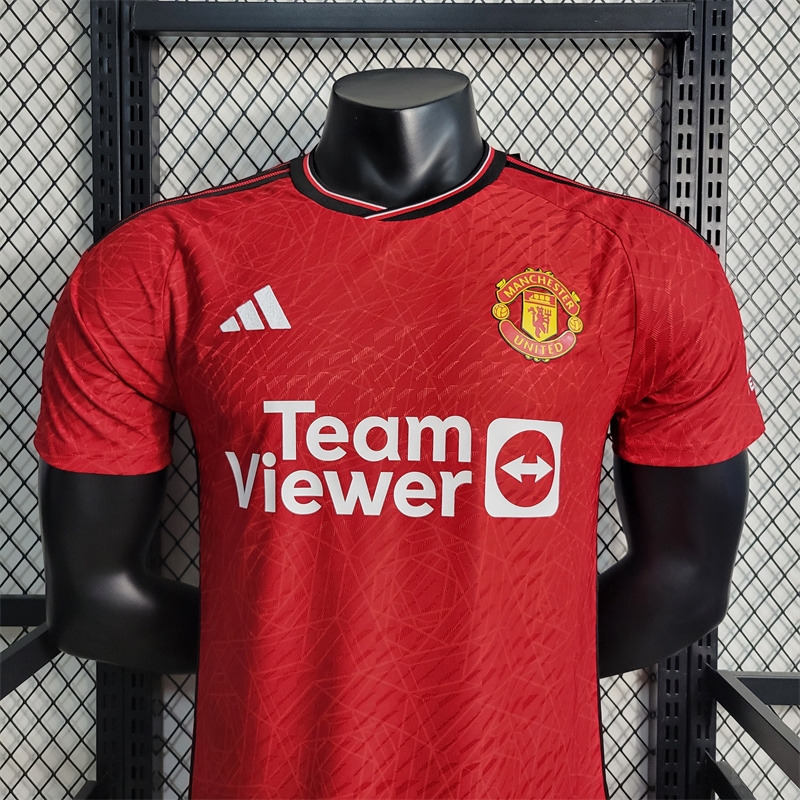 Manchester United 23-24 Home Stadium Jersey - Player Version - UnitedFutballJersey