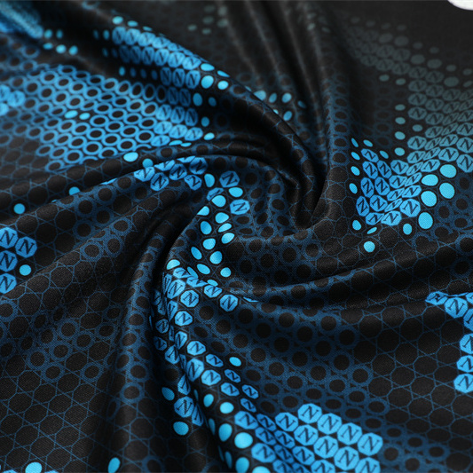 Napoli 24-25 Long Sleeve Training Set - Black Blue - UnitedFutballJersey