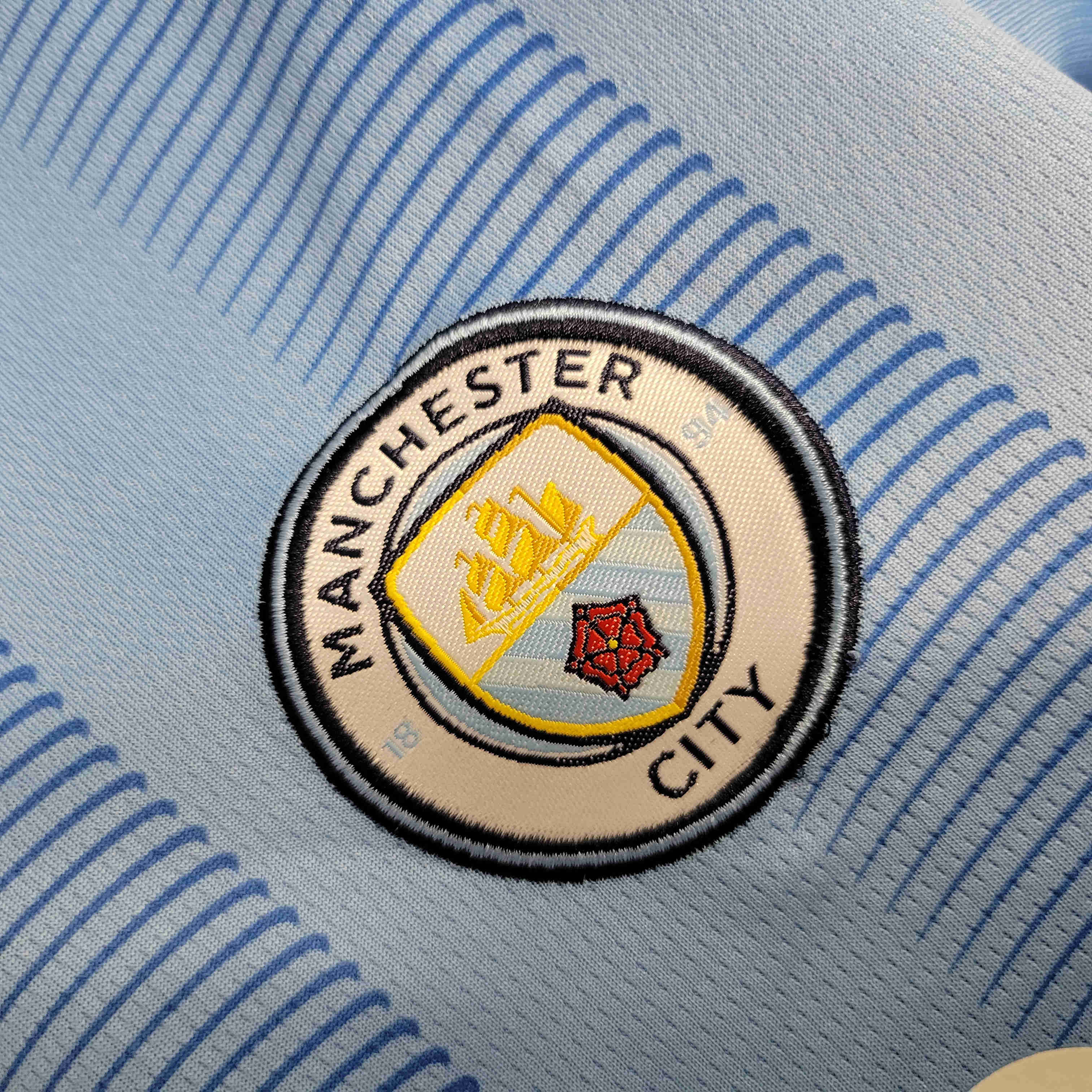 Manchester City 23/24 Home Kids Kit Jersey - UnitedFutballJersey