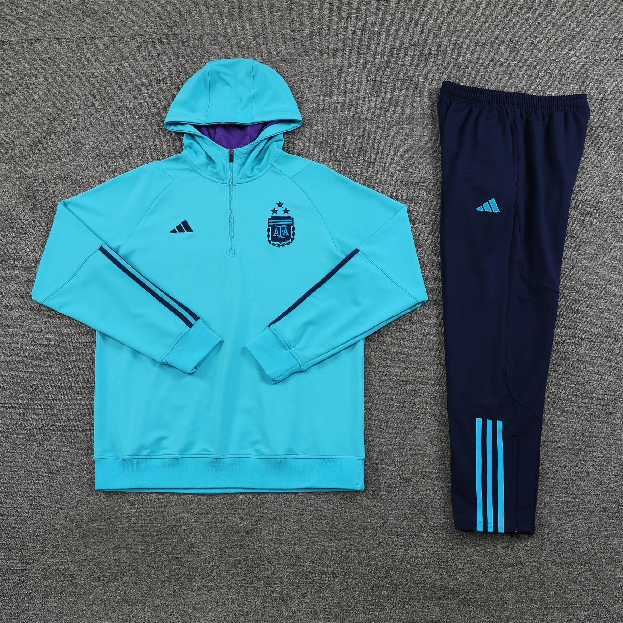 Argentina 23-24 Men's Training Hoodie + Pants - UnitedFutballJersey