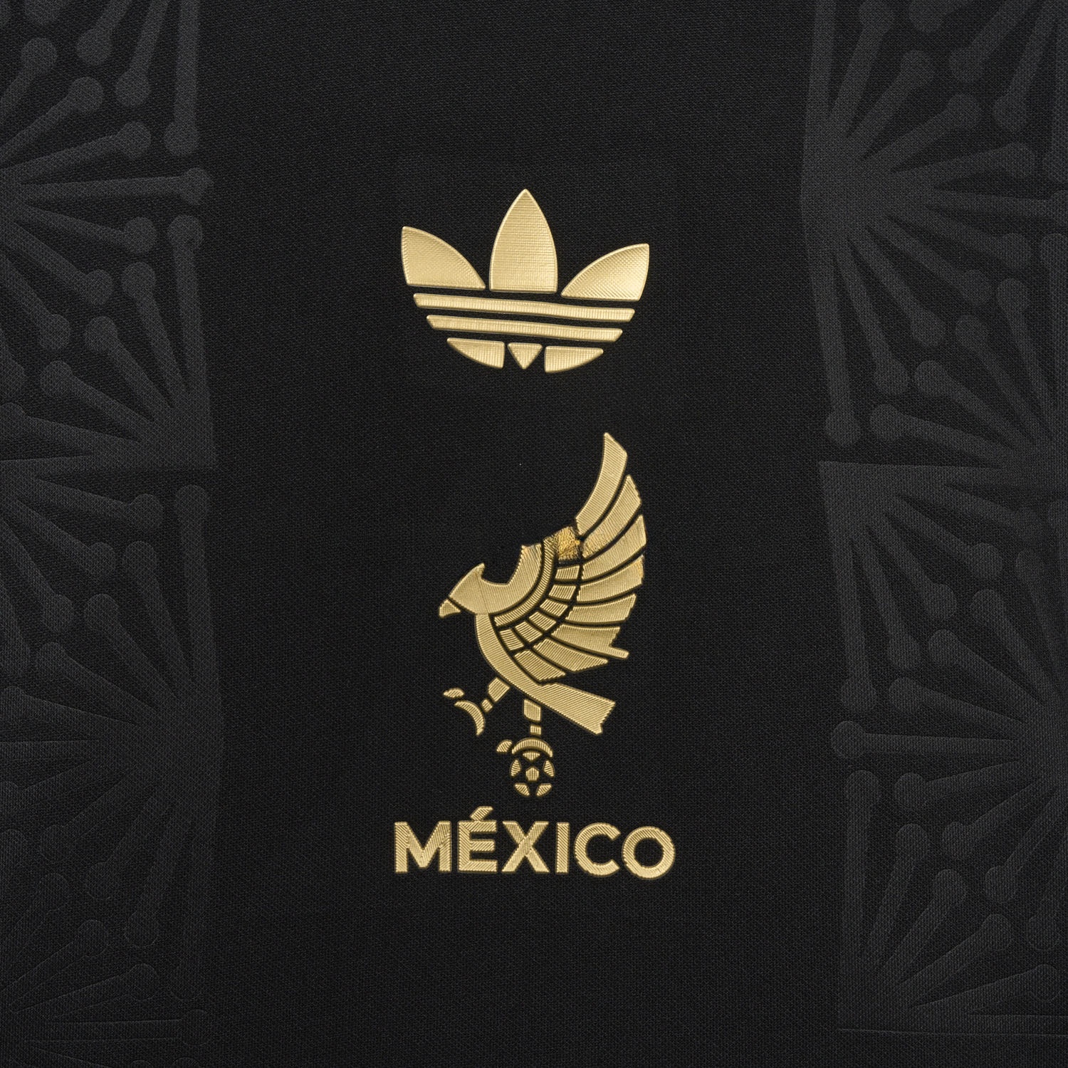 Mexico 2025 Gold Cup Black Kids Kit - Player Version - UnitedFutballJersey