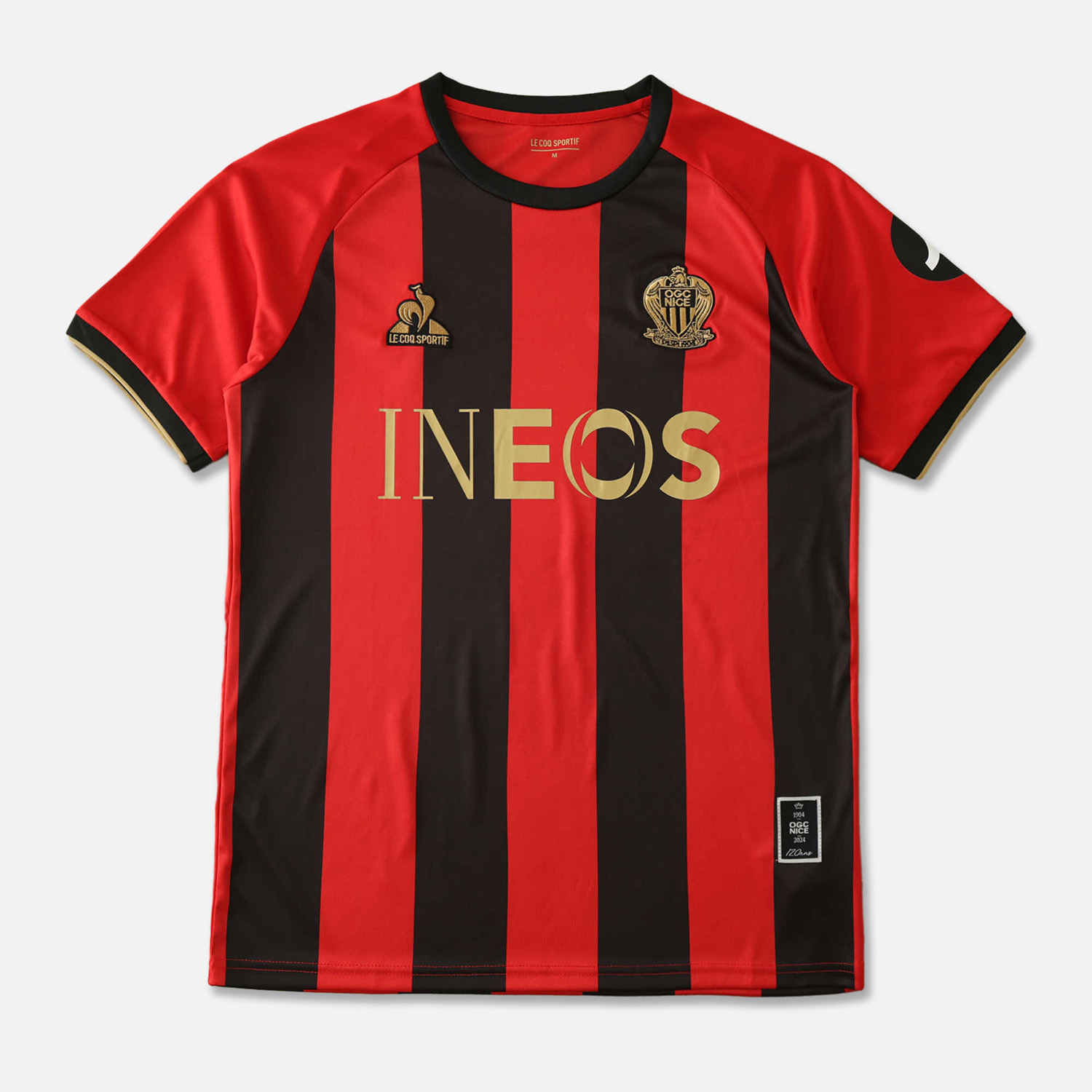 Nice 24-25 Home Stadium Jersey - Fans Version - UnitedFutballJersey