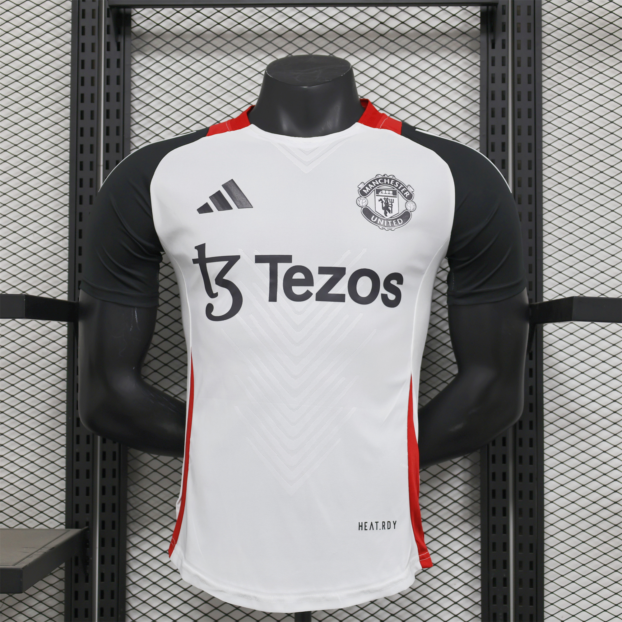 Manchester United 24-25 White Training 3 Jersey - Player Version - UnitedFutballJersey