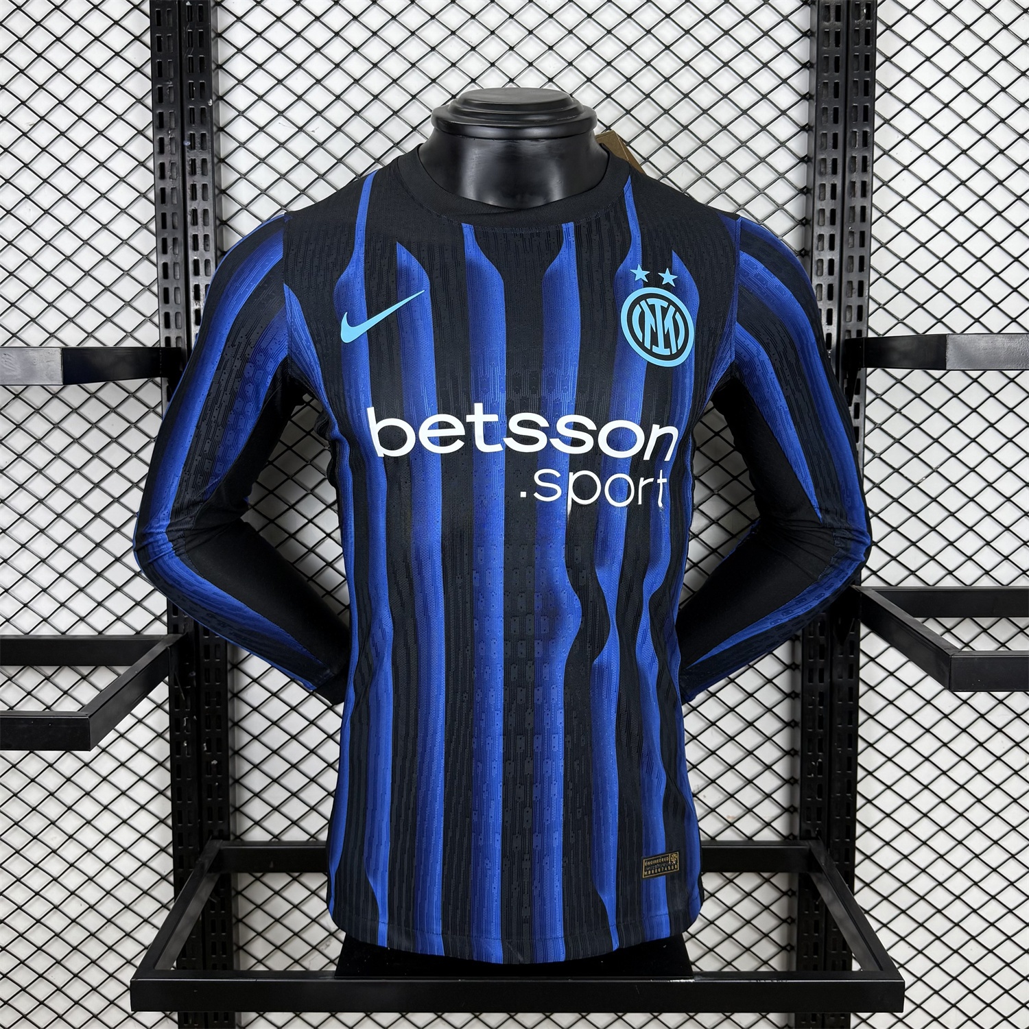 Inter Milan 2025-26 Home Long Sleeves Jersey - Player Version - UnitedFutballJersey