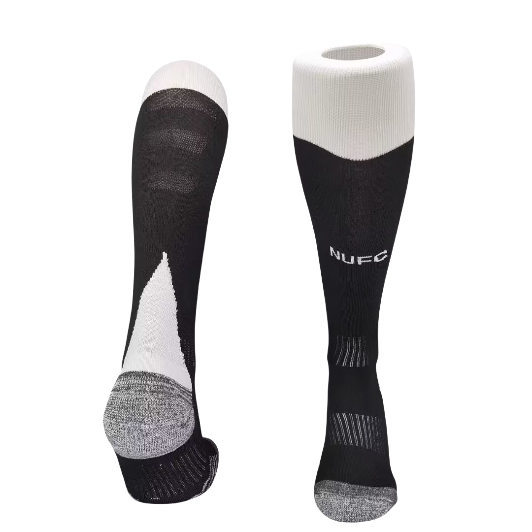 Newcastle United 24-25 Home Socks - Black - UnitedFutballJersey