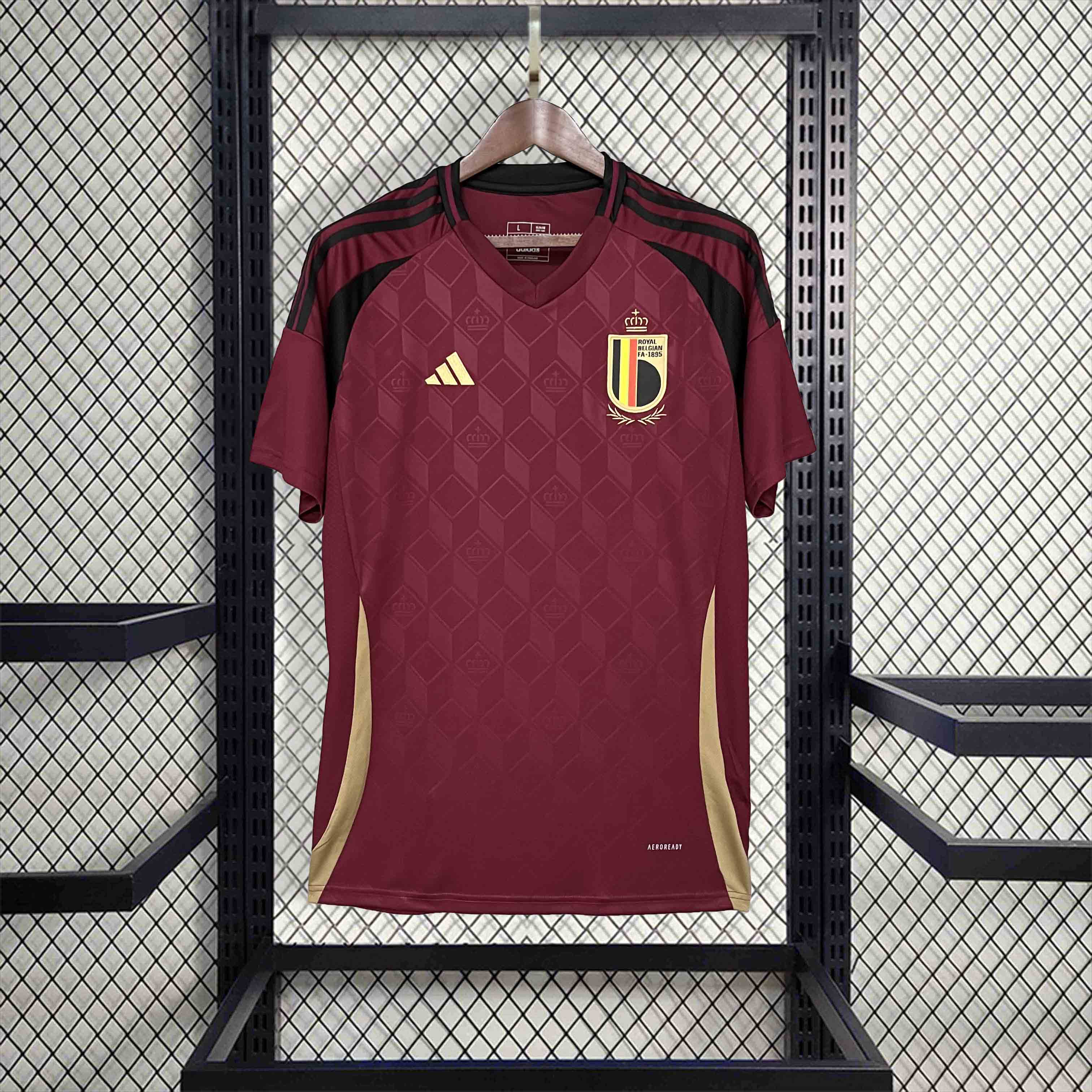 Belgium 2024 Home Stadium Jersey - Fans Version - UnitedFutballJersey