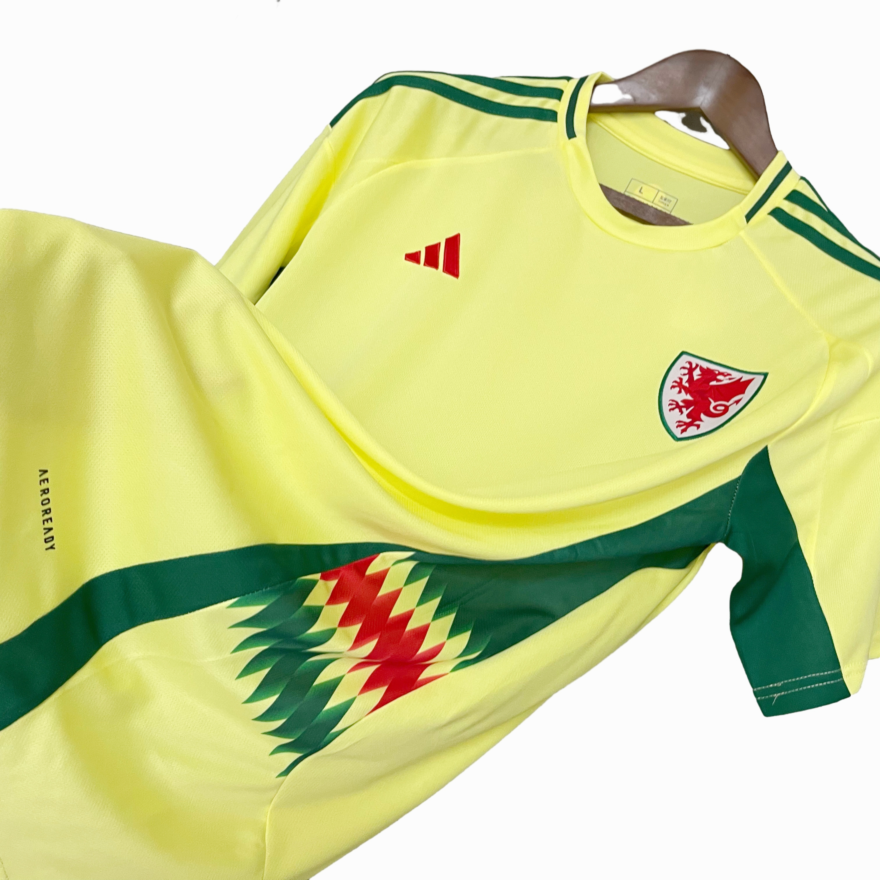 Wales 2024 Away Stadium Jersey - Fans Version - UnitedFutballJersey