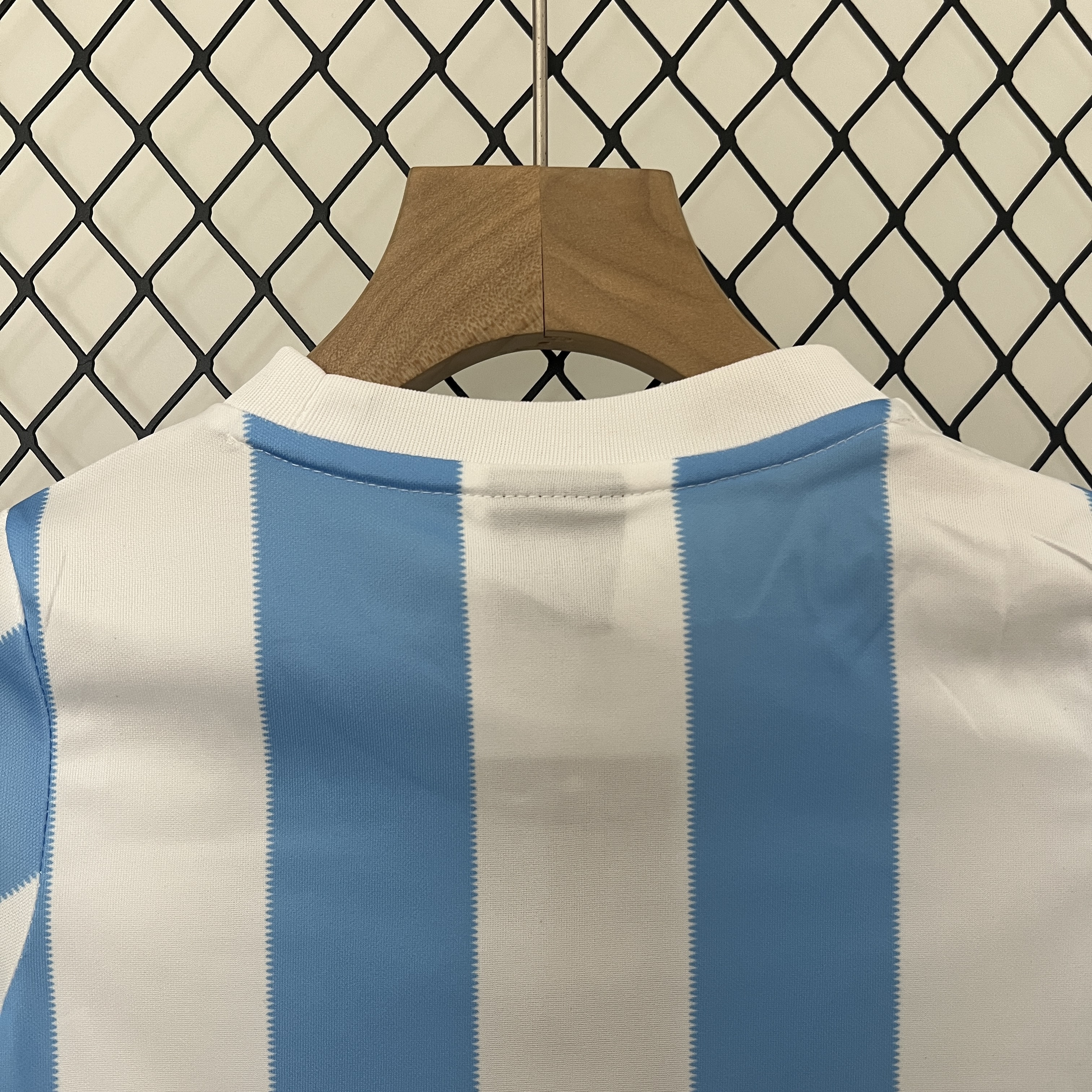 Retro Argentina 1986 Home Stadium Kids Kit - UnitedFutballJersey
