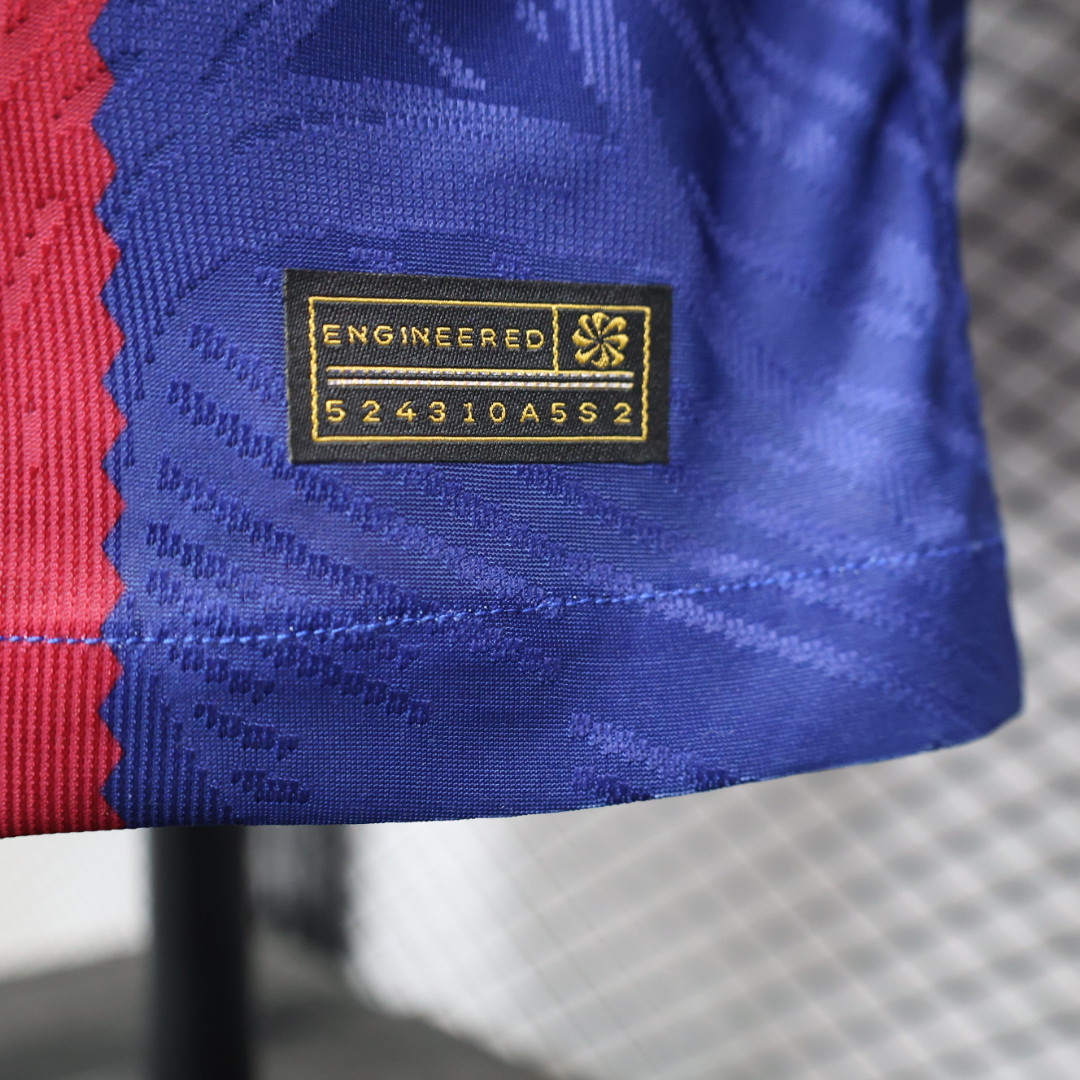 Barcelona X RS Iconic Tongue Jersey - Player Version - UnitedFutballJersey