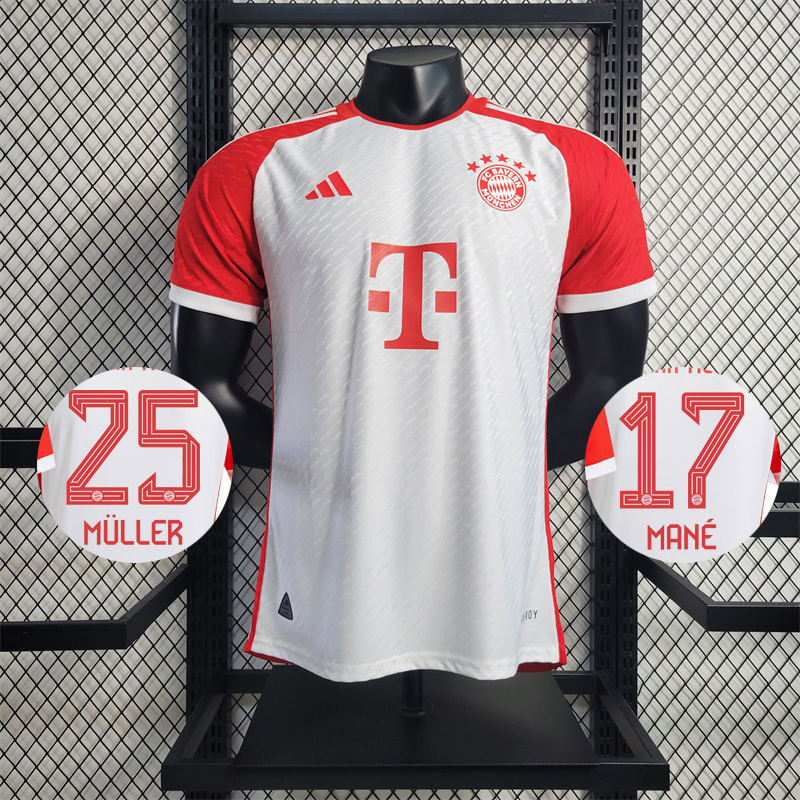 Bayern Munich 23-24 Home Stadium Jersey - Player Version - UnitedFutballJersey