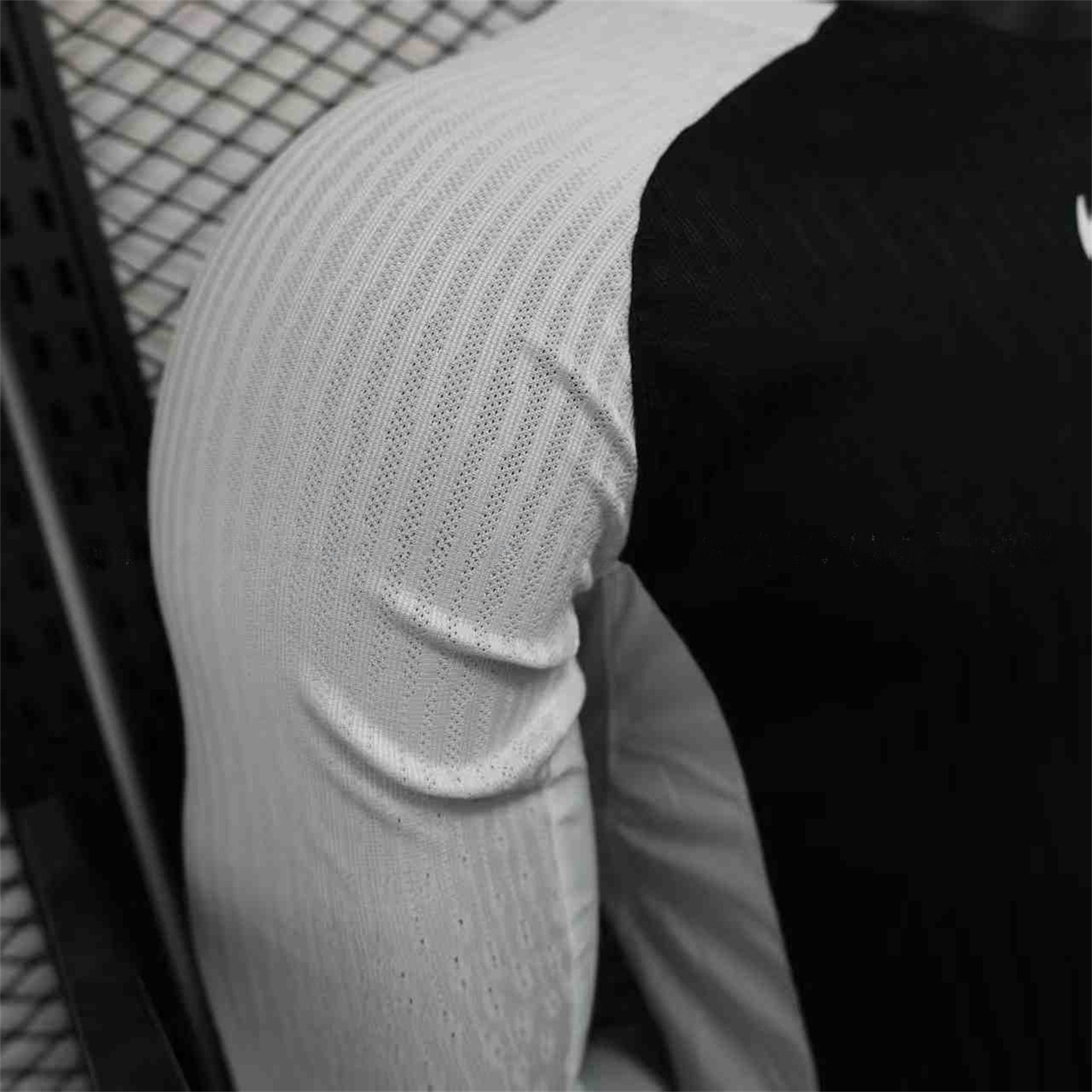 Corinthians 25-26 Black Away Long Sleeves Jersey - Player Version - UnitedFutballJersey