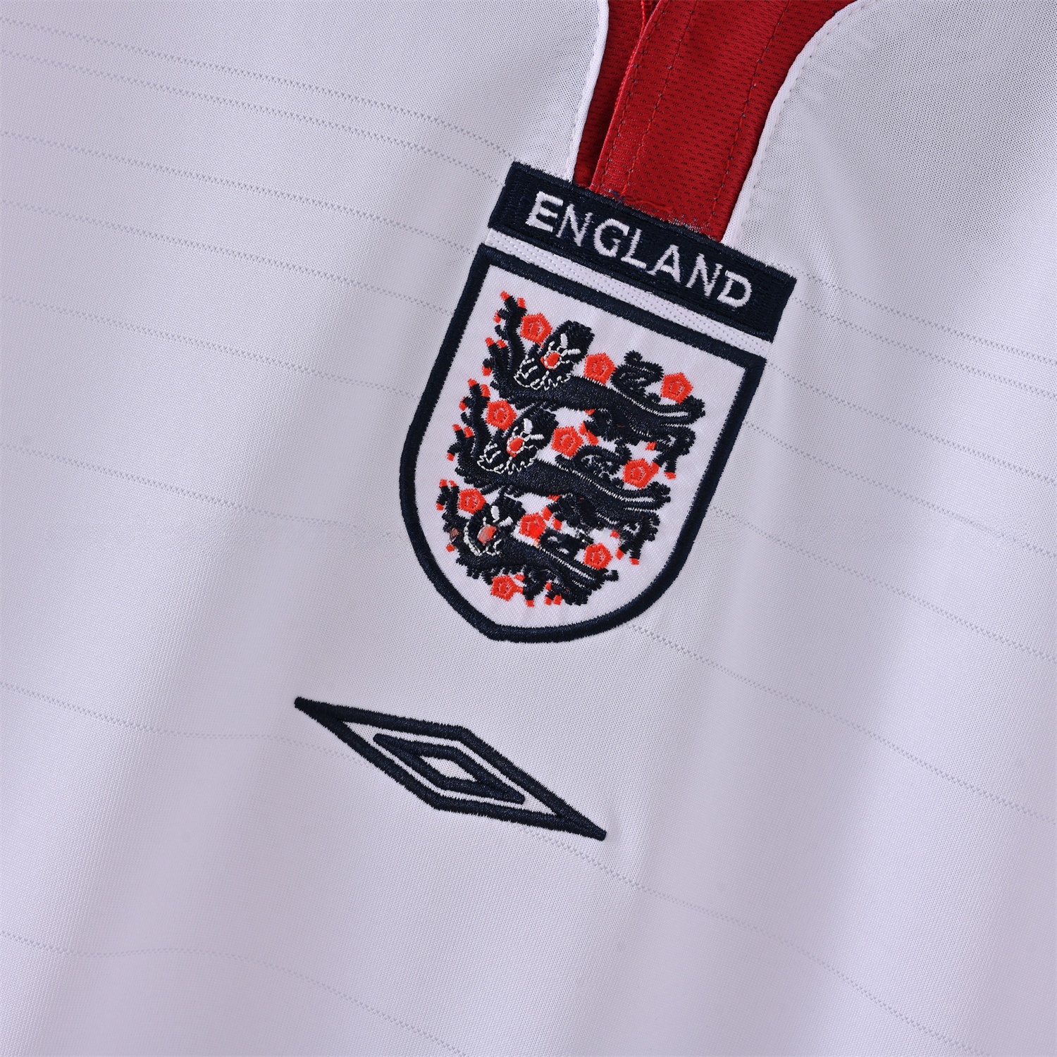 Retro England 2004 Home White Jersey - UnitedFutballJersey
