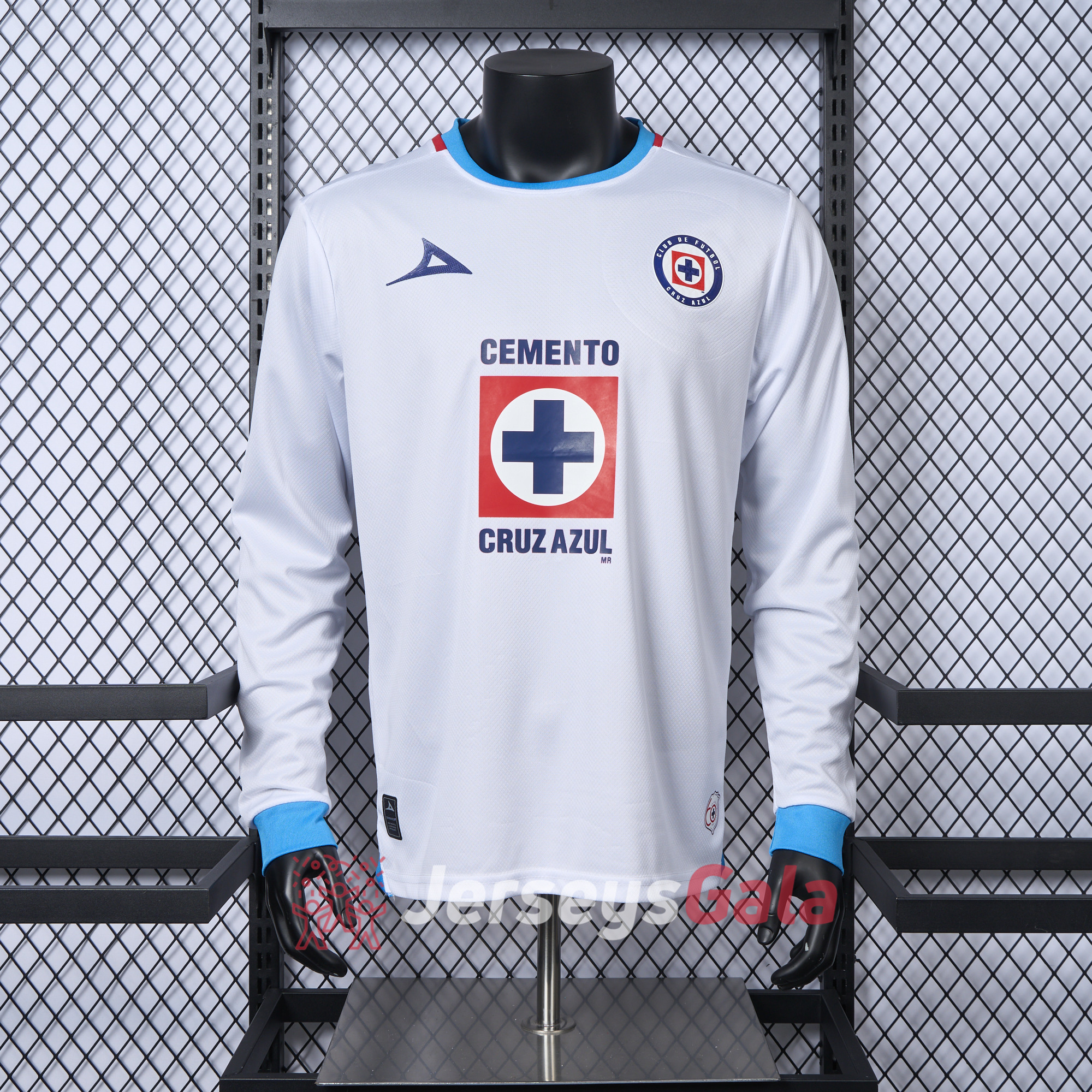 Cruz Azul 24-25 Away Long Sleeve Jersey - Player Version - UnitedFutballJersey
