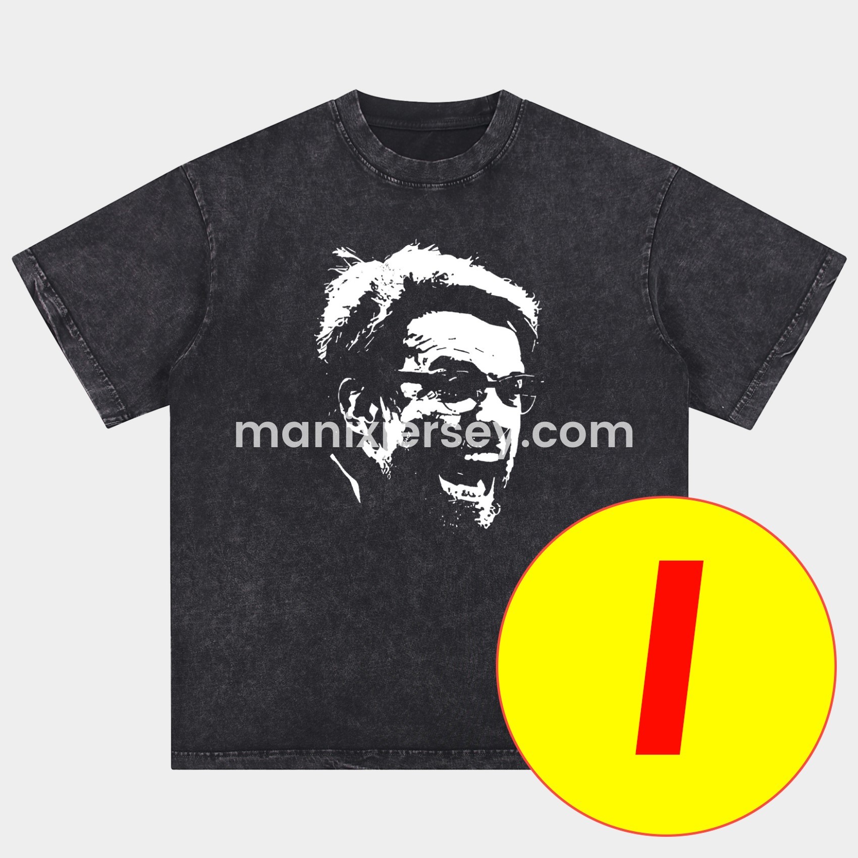 Dortmund Oversized Washed T-Shirt - UnitedFutballJersey